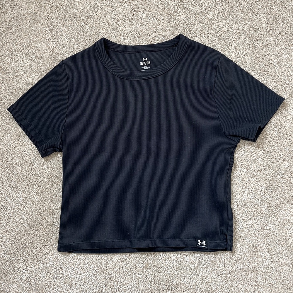 Under Armour Ribbed Crop Top